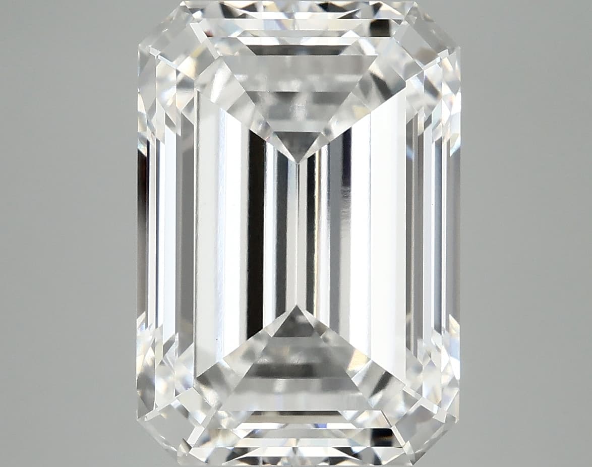 8.38ct | Emerald | F | VS1 | Ideal