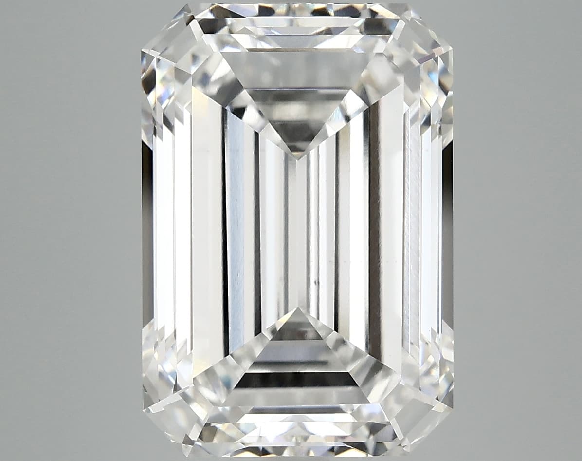 8.25ct | Emerald | F | VS1 | Ideal