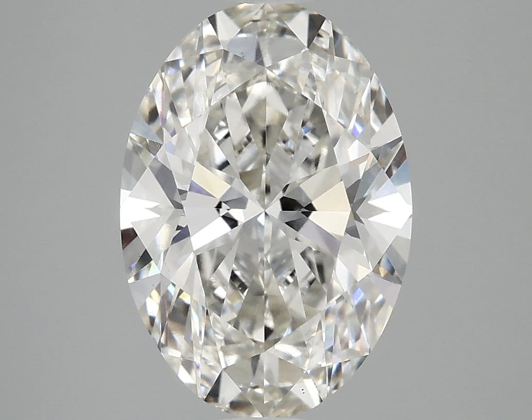 IGI | 2.92ct | Oval | H | VS1 | Ideal