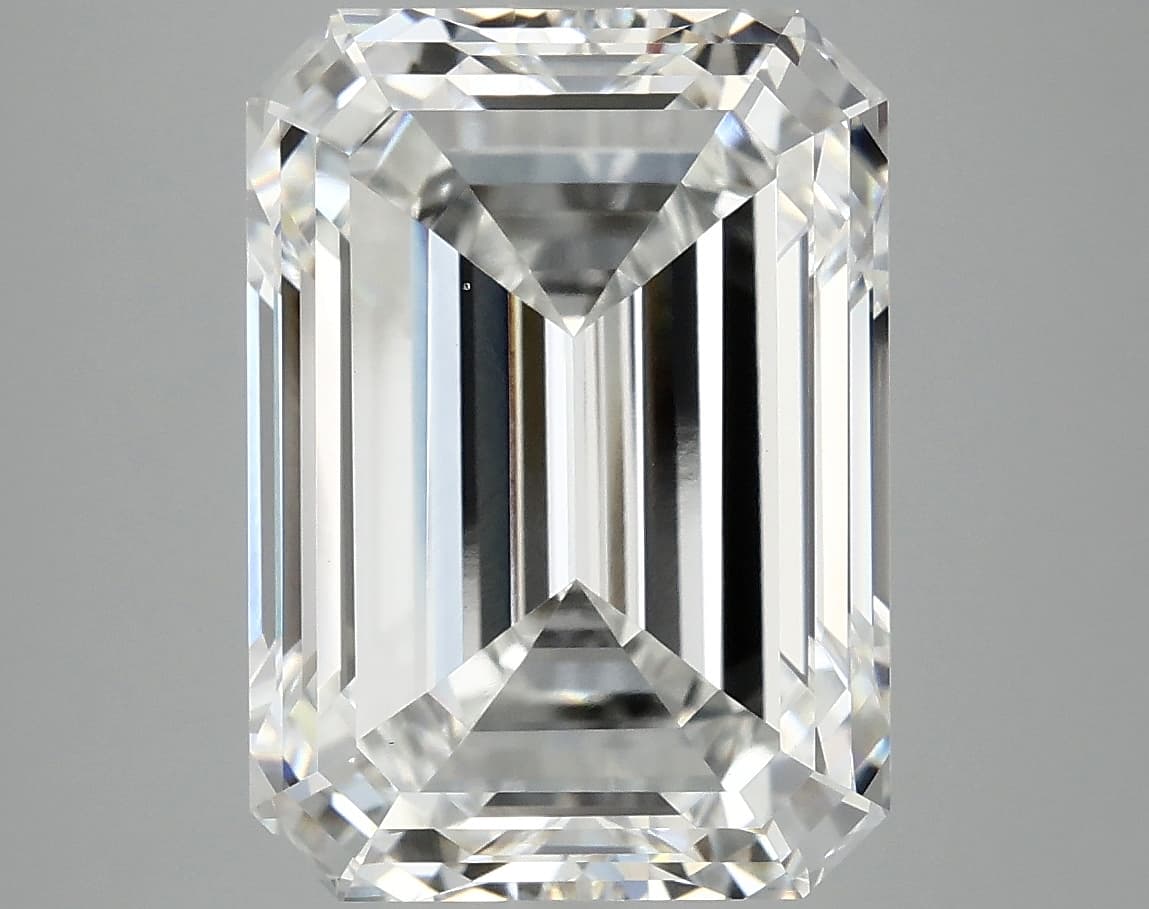 8.26ct | Emerald | F | VS1 | Ideal