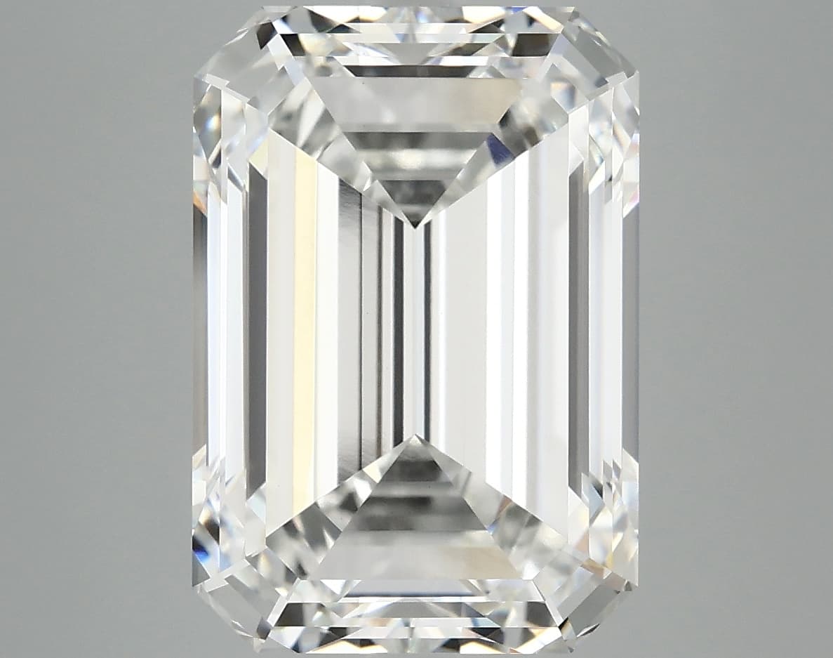 8.06ct | Emerald | F | VVS2 | Ideal