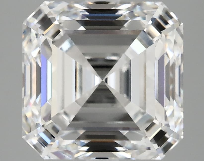 4.79ct | Asscher | F | VVS2 | Ideal