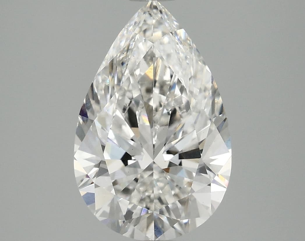 2.96ct | Pear | F | VS1 | Excellent