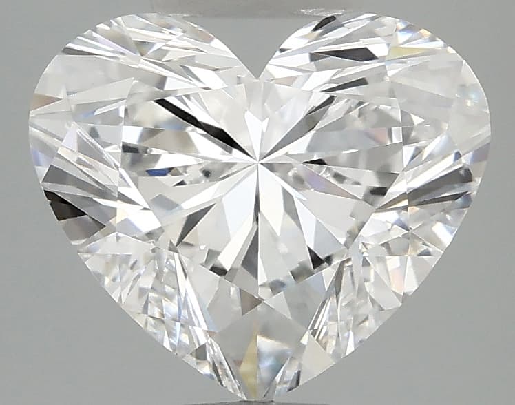 2.87ct | Heart | D | VVS2 | Excellent