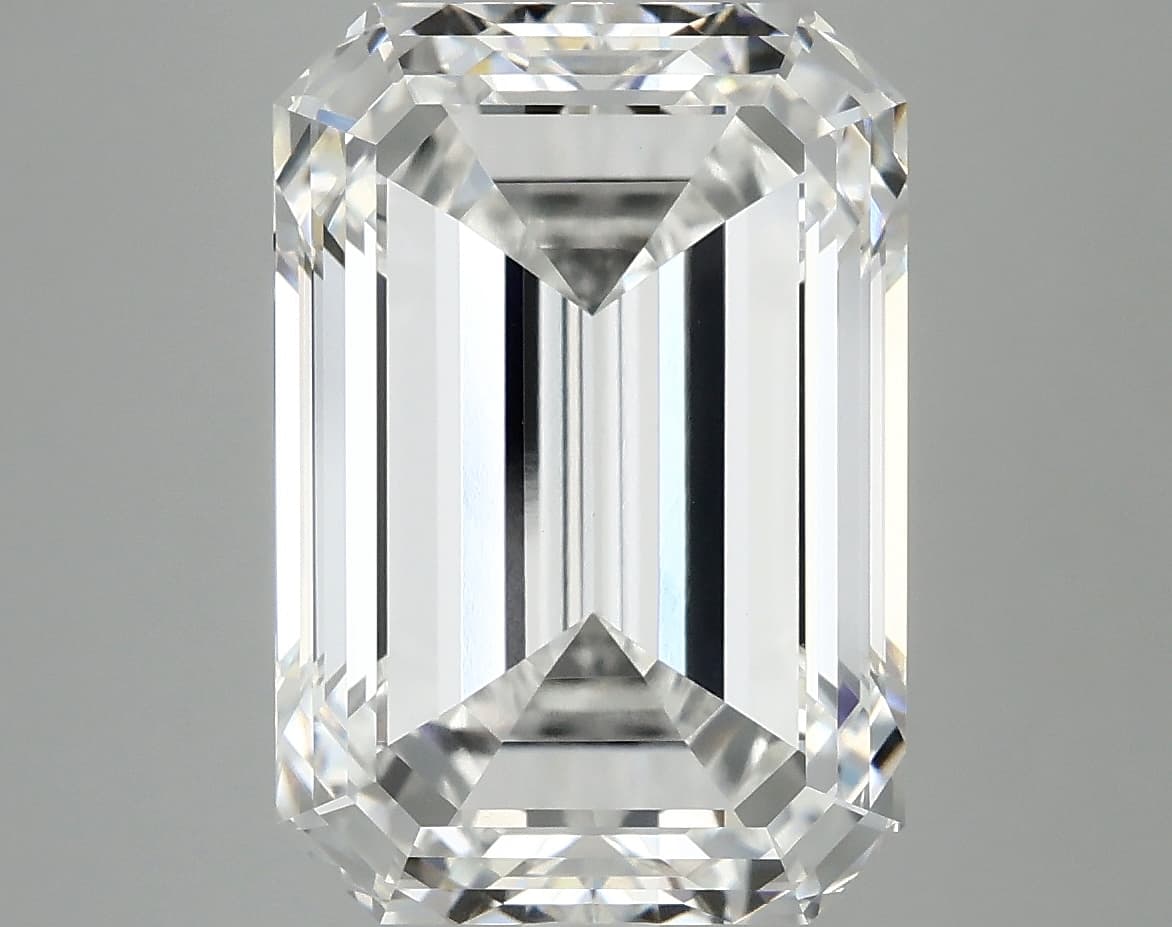 IGI | 8.1ct | Emerald | E | VVS2 | Ideal