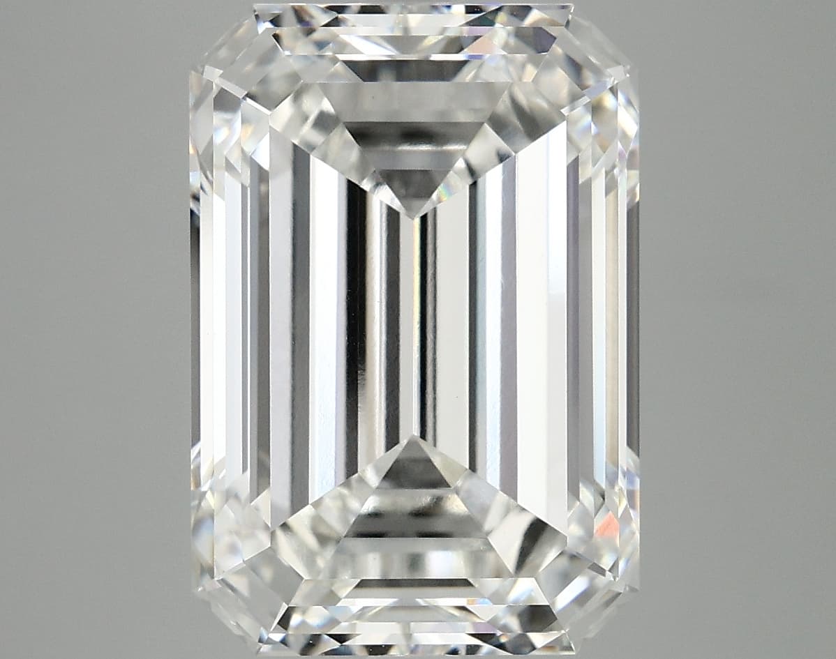 IGI | 8.61ct | Emerald | F | VVS2 | Ideal