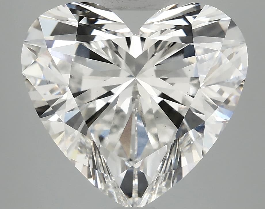 4.84ct | Heart | F | VS2 | Ideal