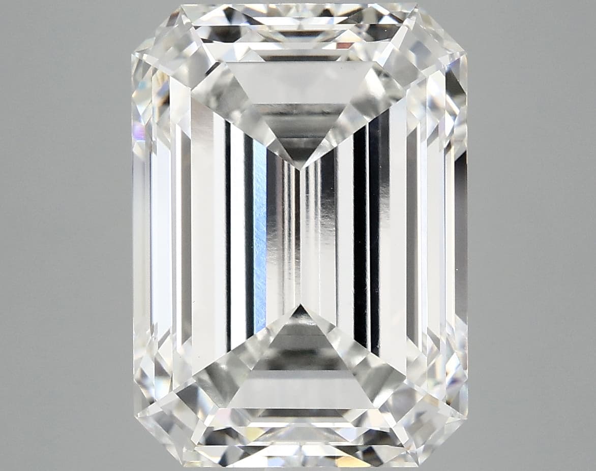 8.5ct | Emerald | F | VVS2 | Ideal