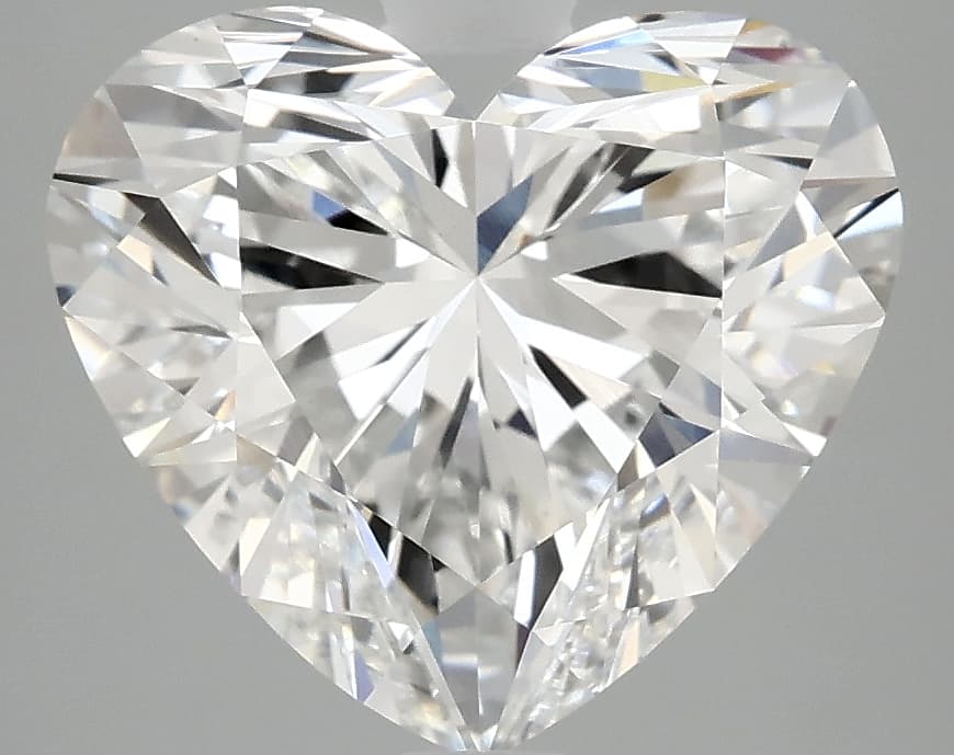 4.36ct | Heart | E | VVS2 | Ideal