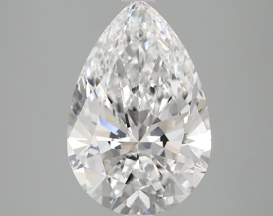 2.96ct | Pear | D | VS1 | Excellent