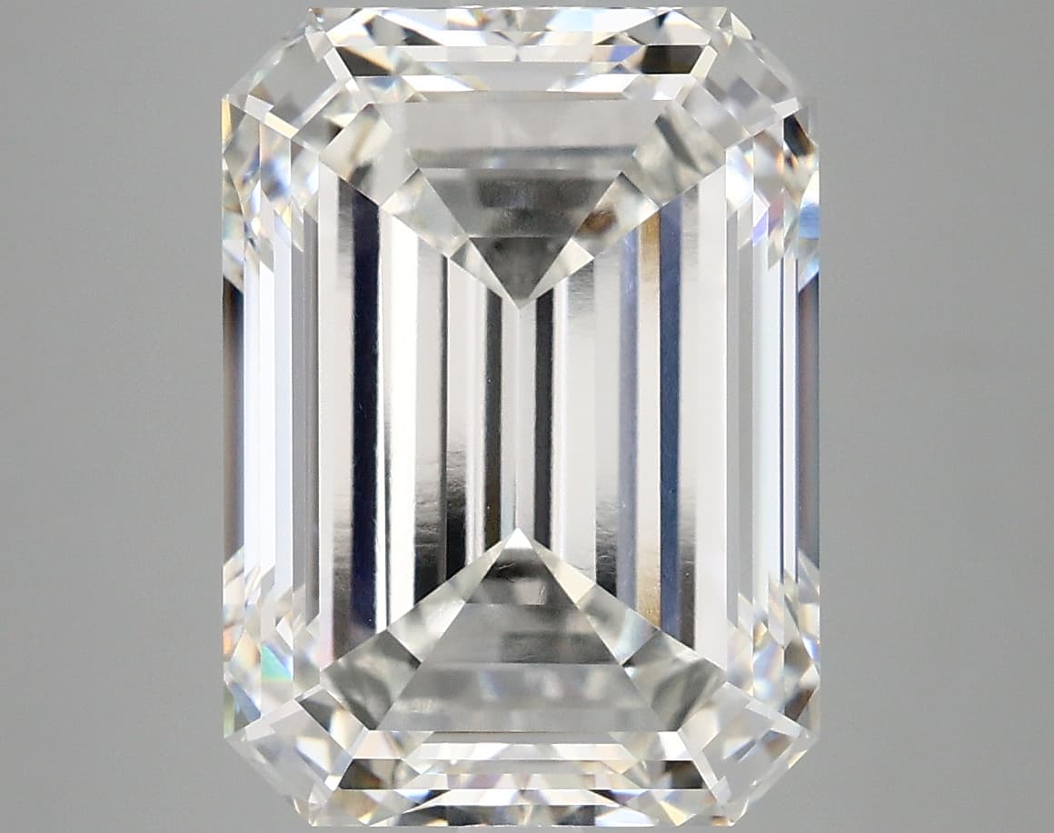 8.07ct | Emerald | F | VVS2 | Ideal