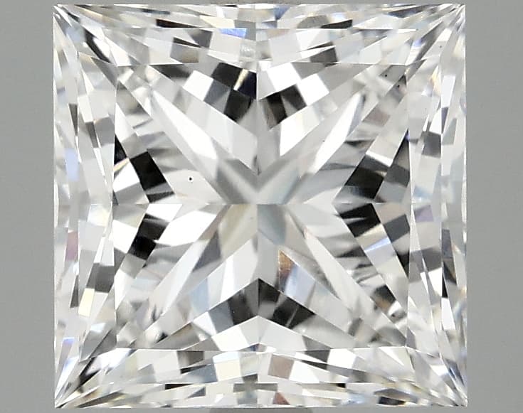 3.97ct | Princess | E | VS2 | Ideal