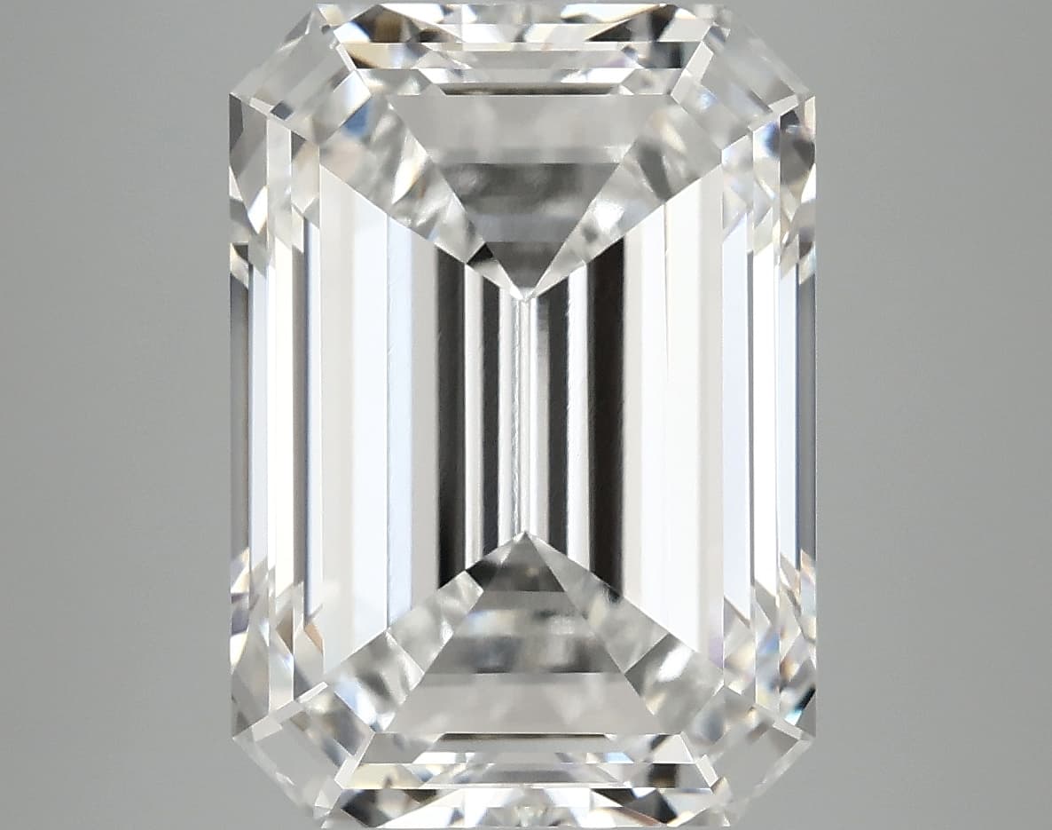 IGI | 8.1ct | Emerald | E | VVS2 | Ideal