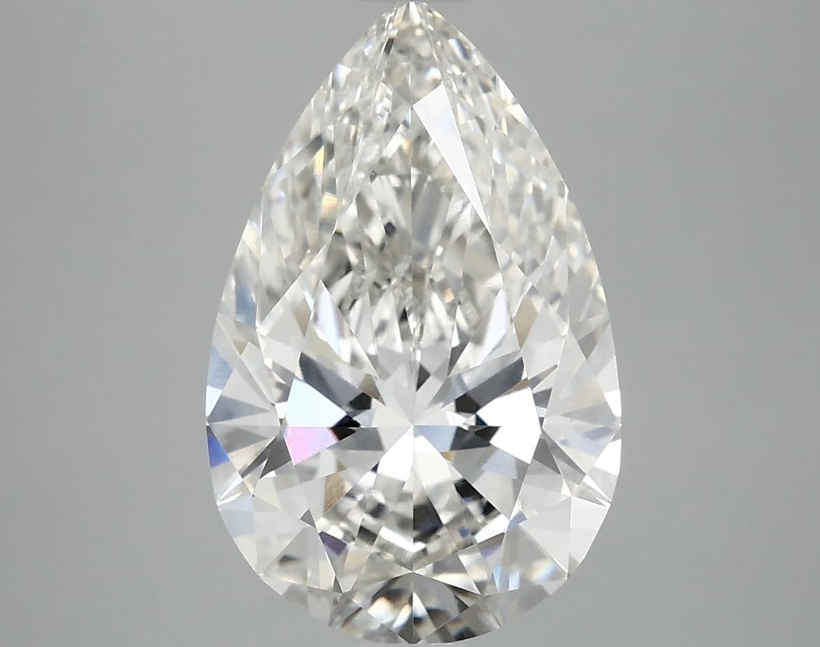 IGI | 3.82ct | Pear | G | VS1 | Ideal