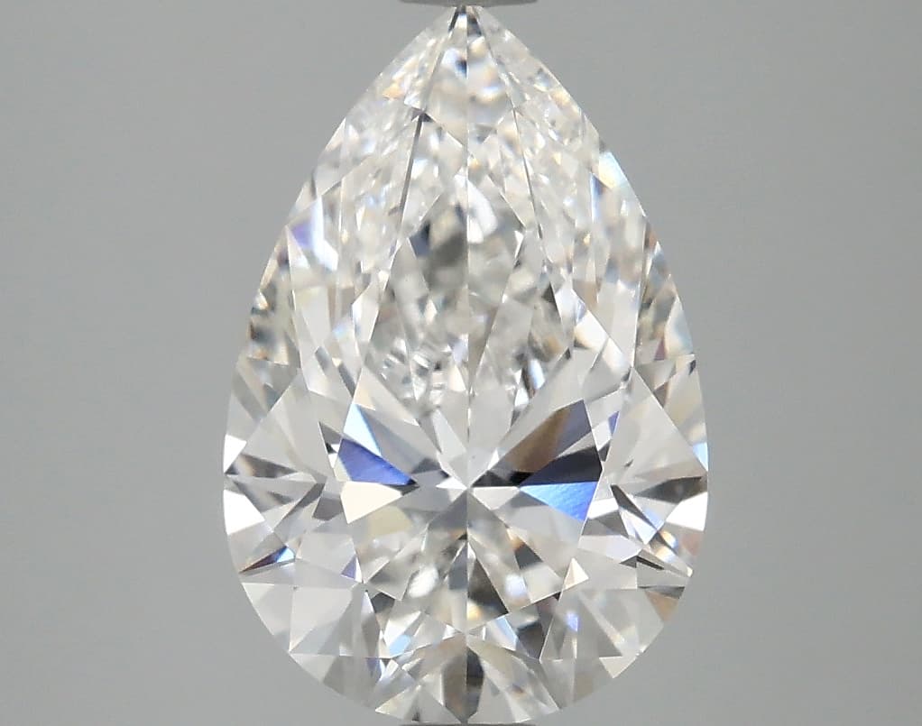 2.96ct | Pear | F | VS1 | Excellent