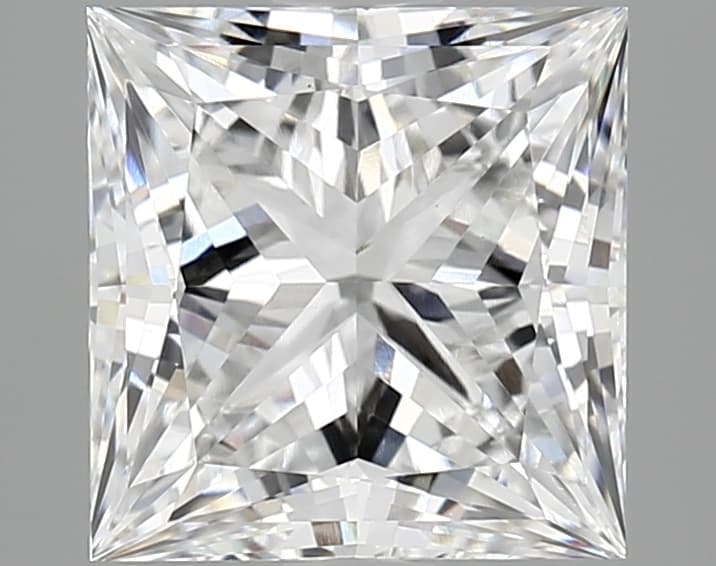3.86ct | Princess | E | VVS2 | Ideal
