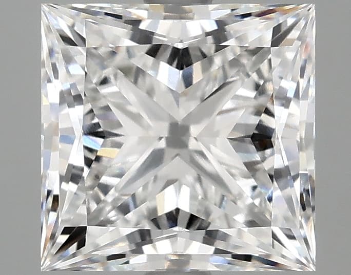 IGI | 2.9ct | Princess | E | VVS2 | Ideal