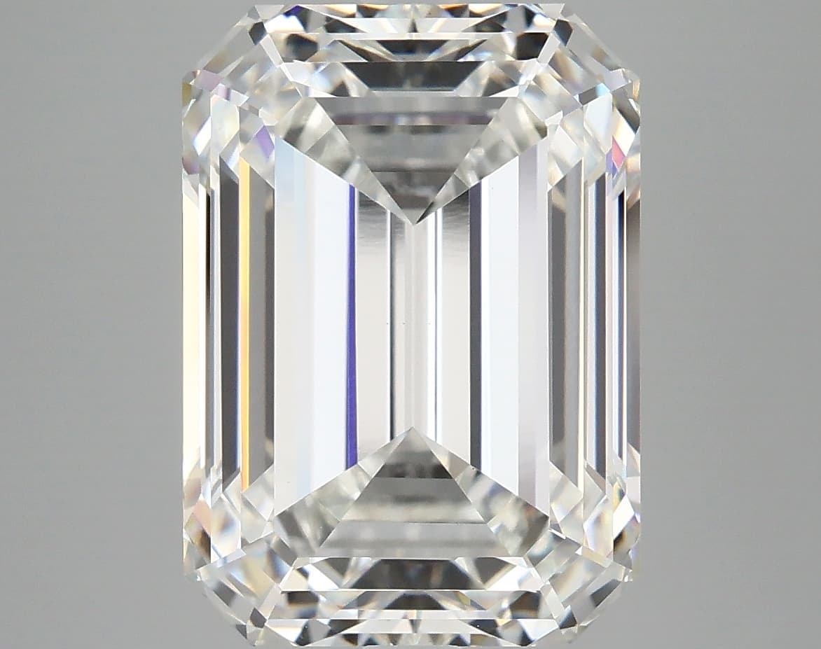 IGI | 8.61ct | Emerald | F | VVS2 | Ideal