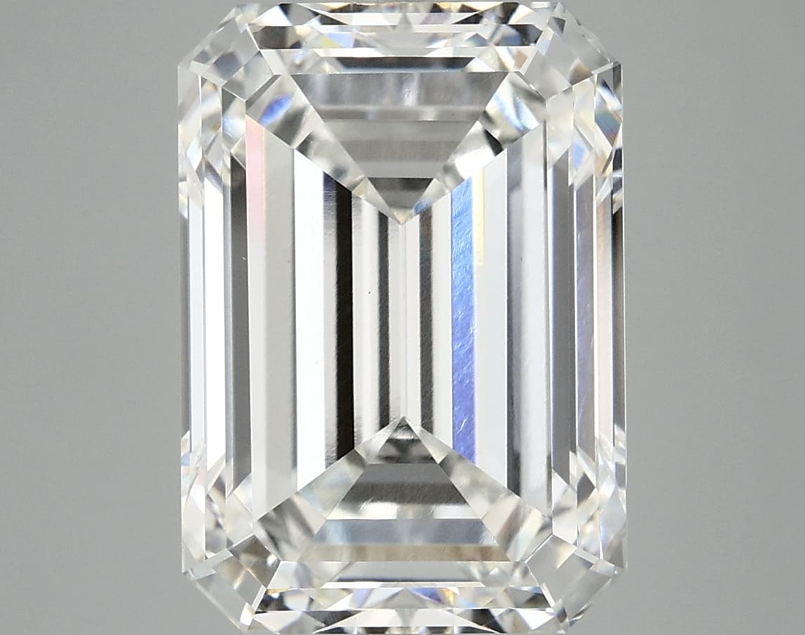 IGI | 8.22ct | Emerald | F | VVS2 | Ideal