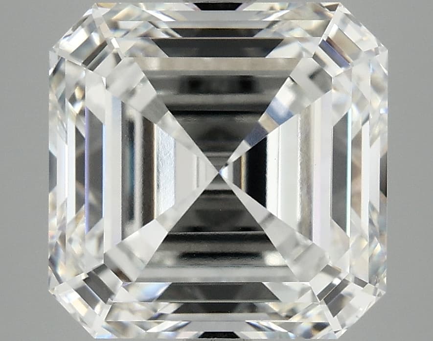 6.06ct | Asscher | F | VVS2 | Excellent