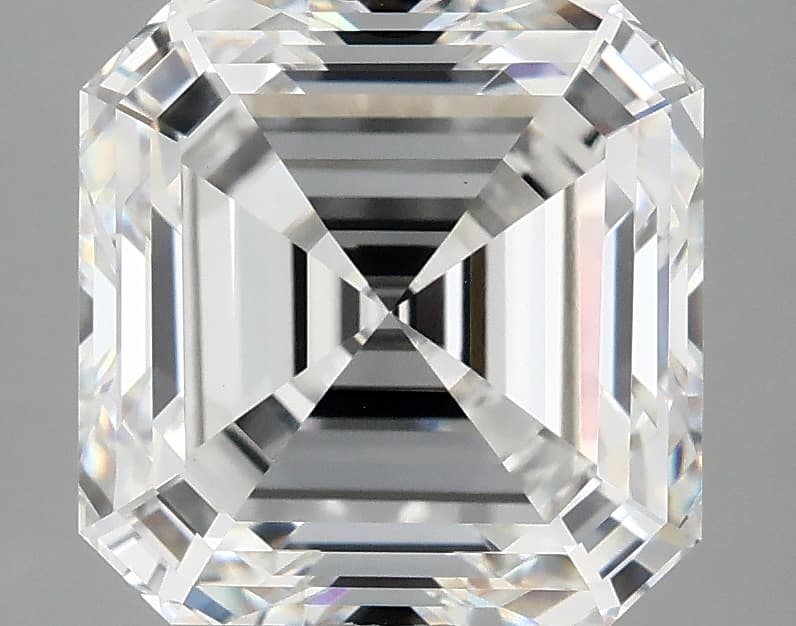 4.81ct | Asscher | F | VVS2 | Ideal