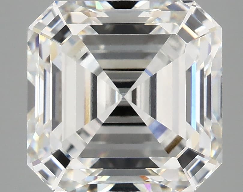 4.89ct | Asscher | F | VVS2 | Ideal