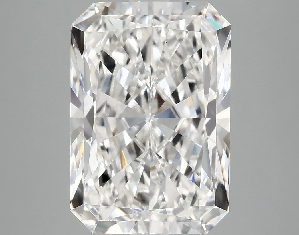 IGI | 4.92ct | Radiant | F | VS1 | Ideal