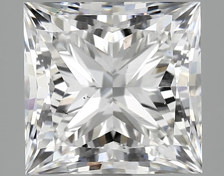 3.87ct | Princess | E | VS2 | Ideal