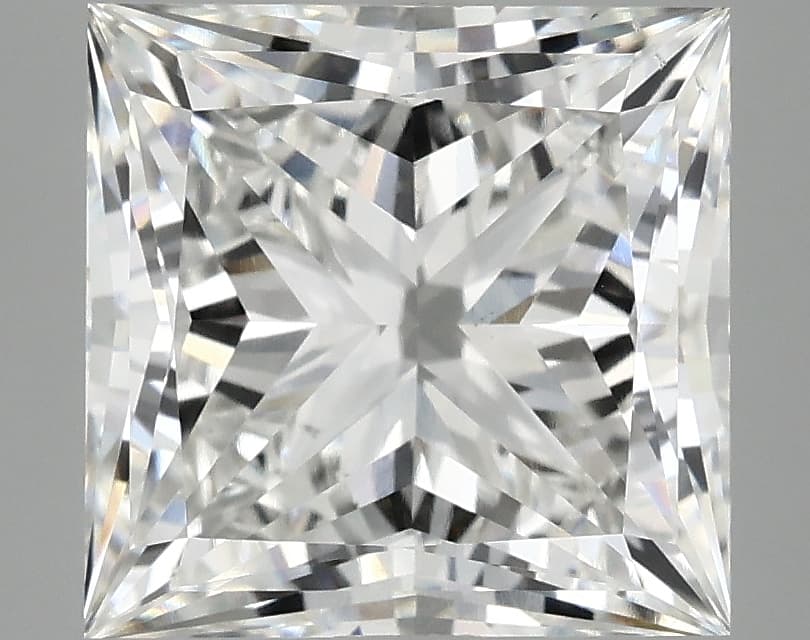 4.85ct | Princess | F | VS2 | Ideal