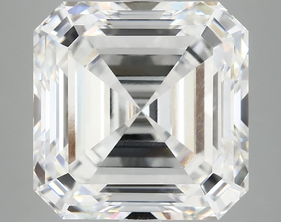 7.58ct | Asscher | F | VVS2 | Ideal