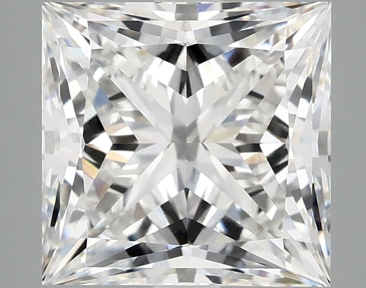 IGI | 3.91ct | Princess | E | VVS2 | Ideal