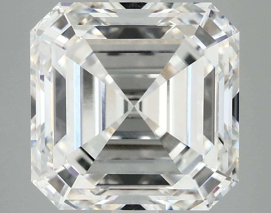 6.1ct | Asscher | F | VVS2 | Ideal