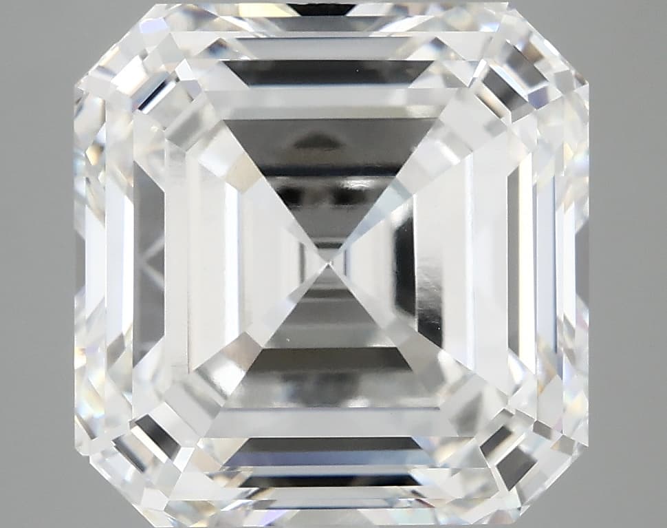 8.02ct | Asscher | F | VVS2 | Ideal