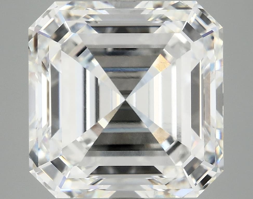 8.12ct | Asscher | F | VVS2 | Ideal