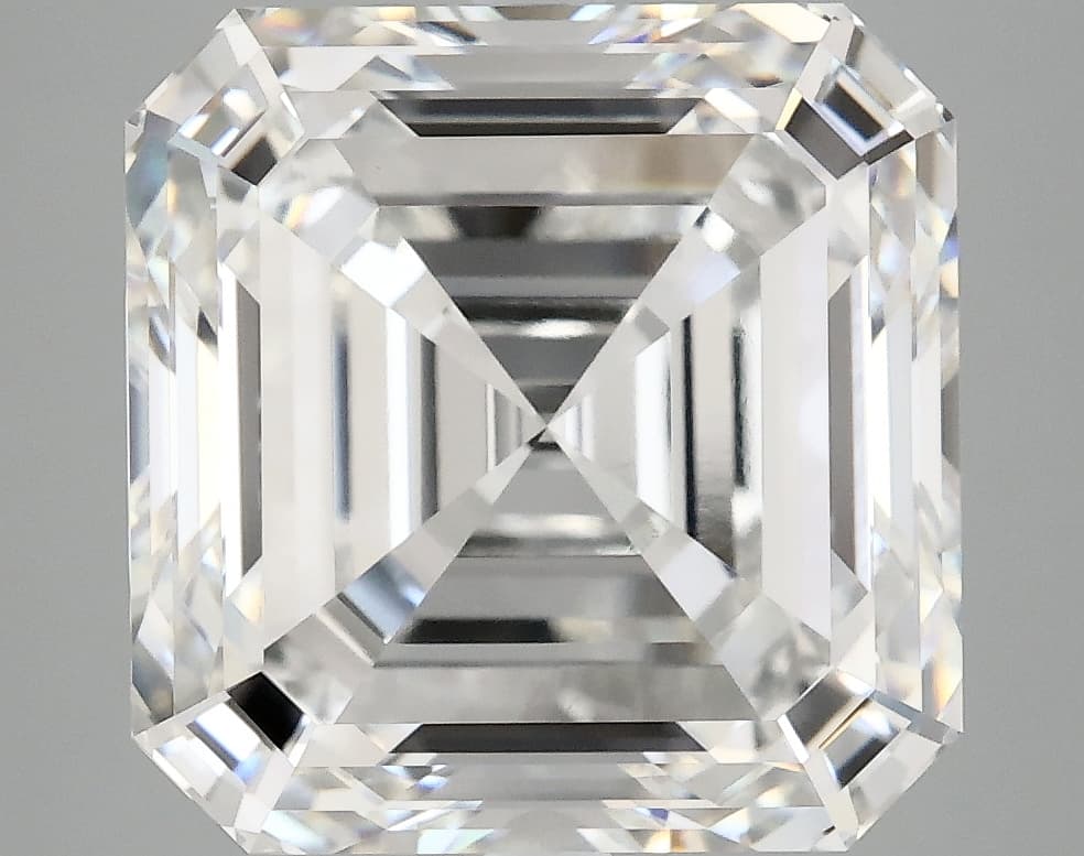 8.26ct | Asscher | E | VVS2 | Ideal