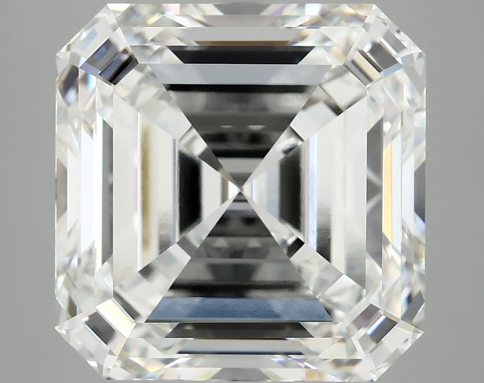 8.4ct | Asscher | F | VVS2 | Ideal