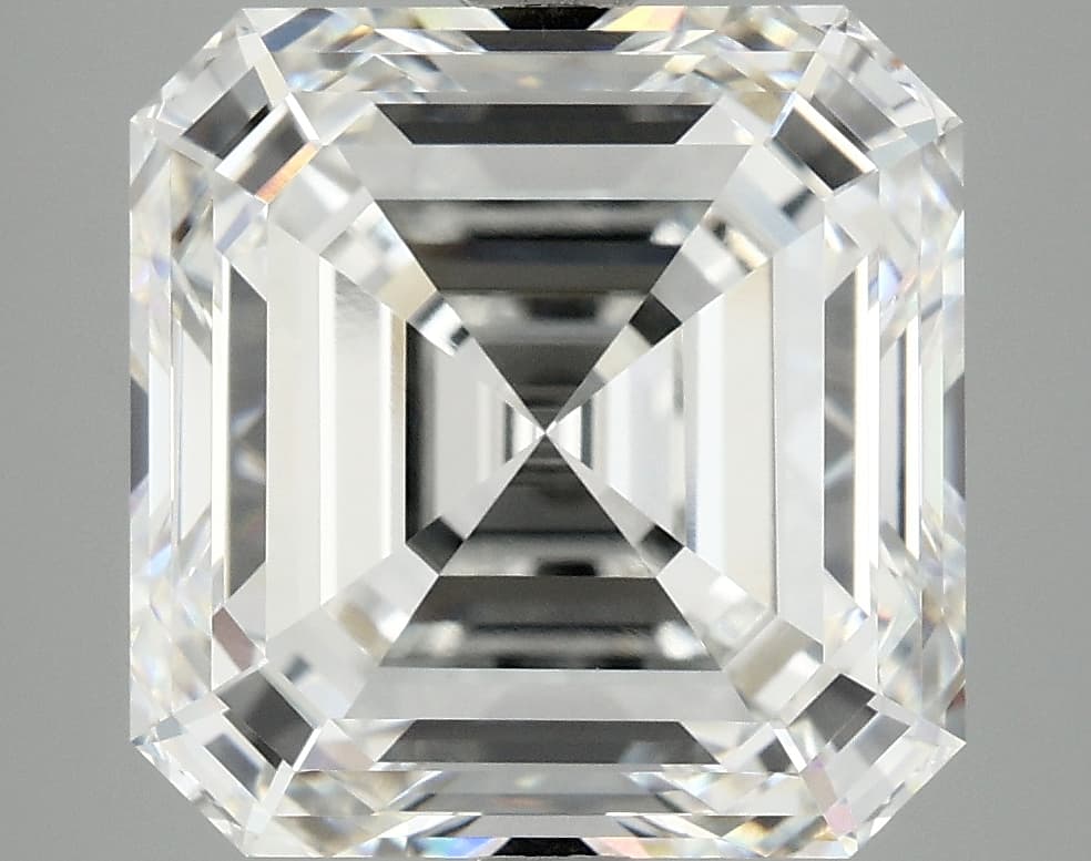 8.08ct | Asscher | F | VVS2 | Ideal