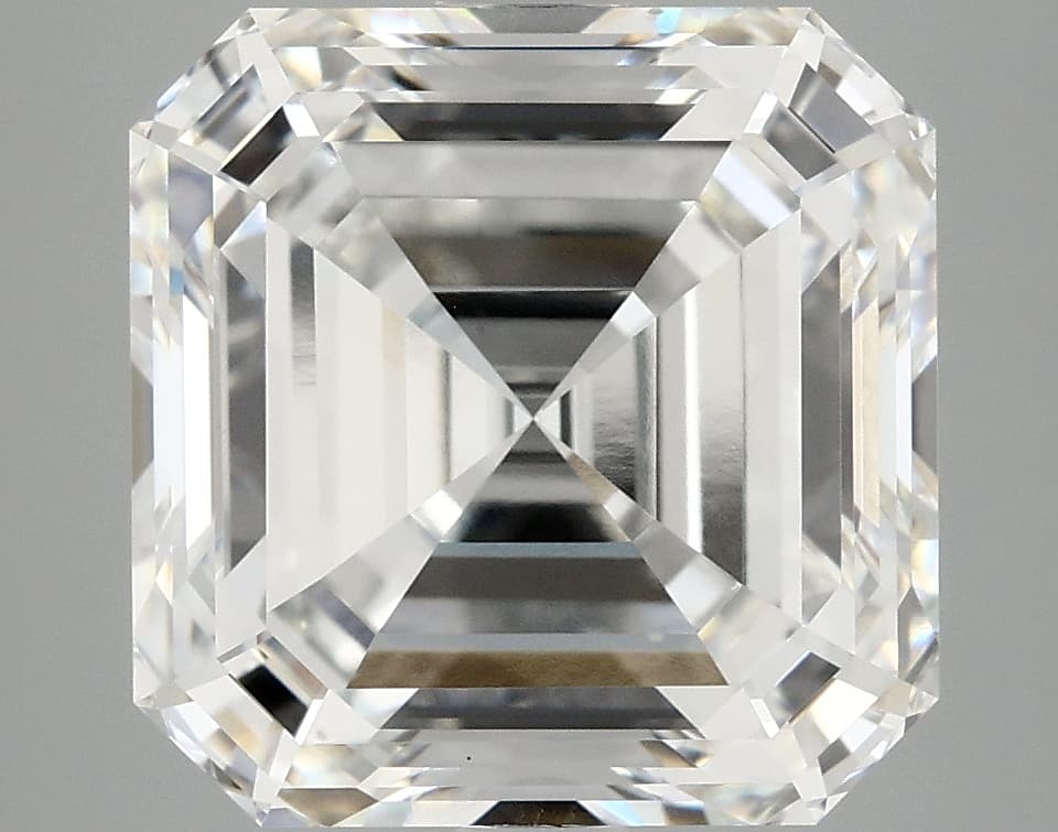7.02ct | Asscher | F | VS2 | Ideal