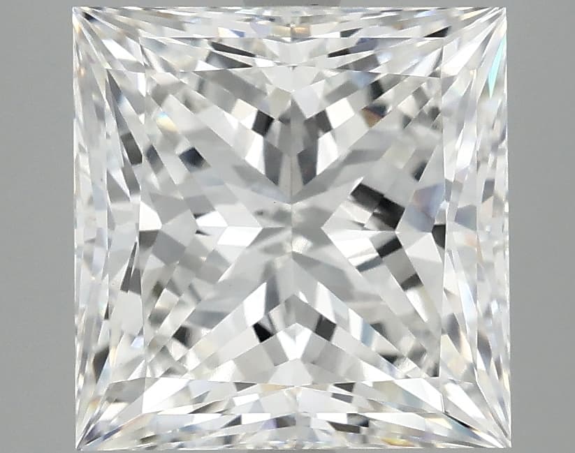 IGI | 4.92ct | Princess | E | VVS2 | Ideal
