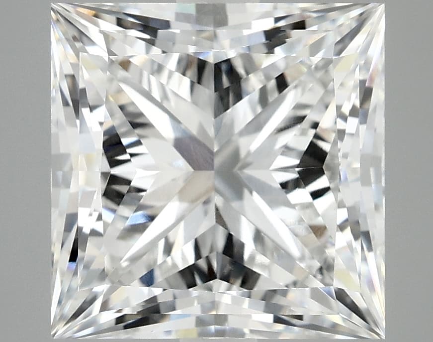 IGI | 6.16ct | Princess | E | VVS2 | Ideal