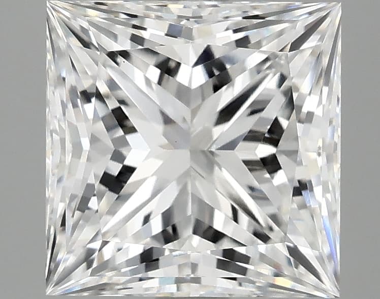 2.97ct | Princess | D | VVS2 | Ideal