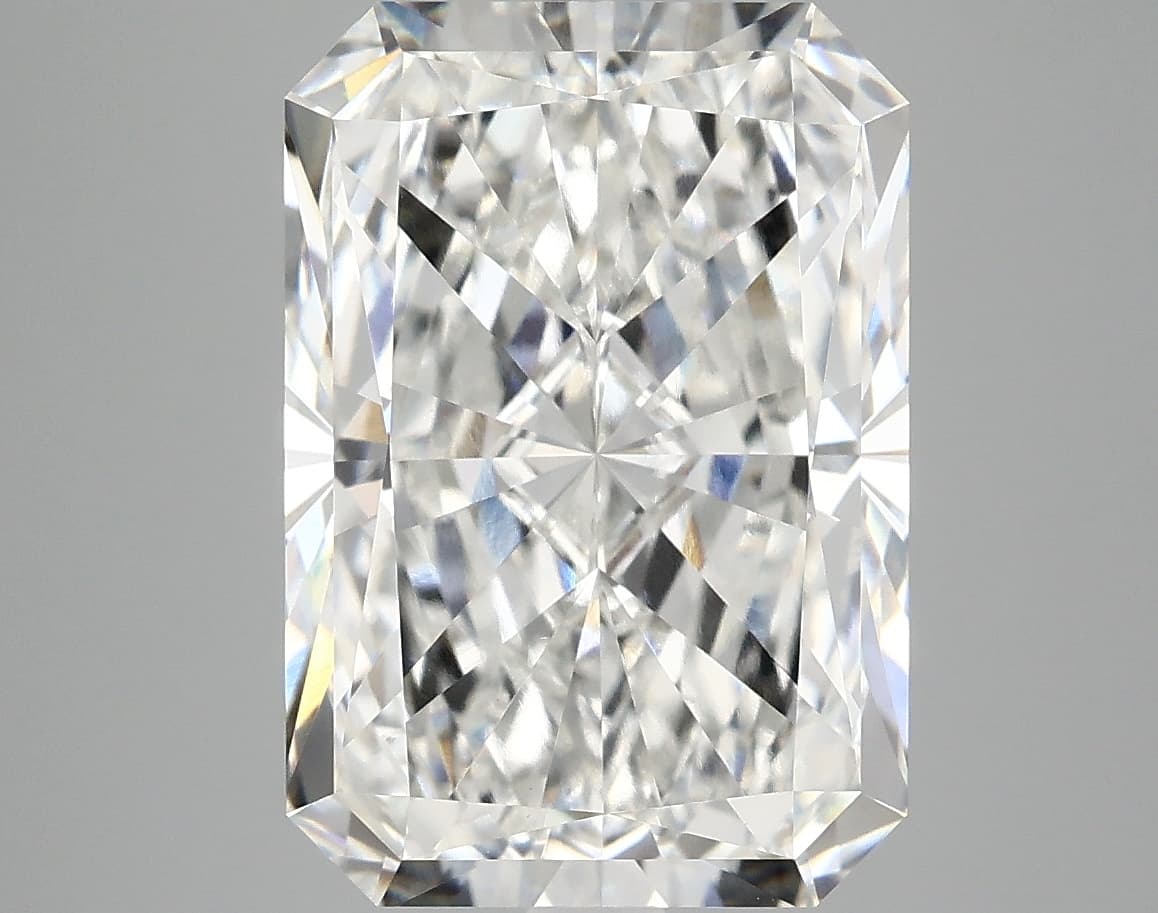 6.9ct | Radiant | F | VVS2 | Ideal
