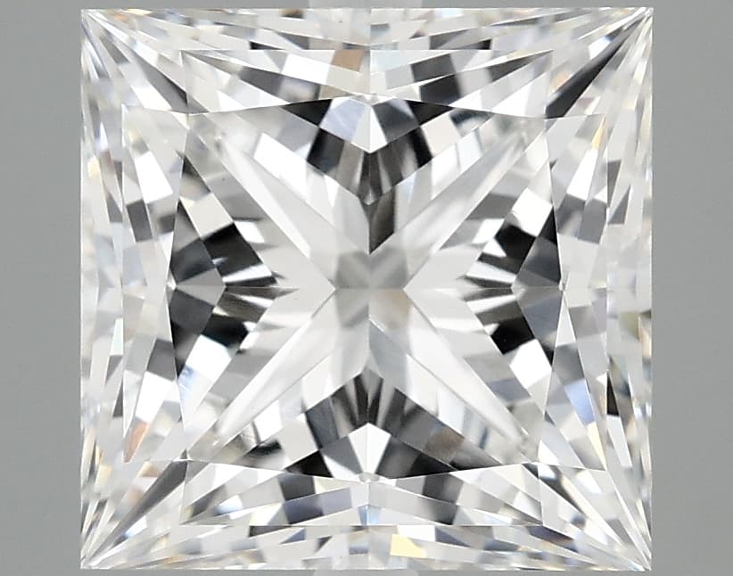 IGI | 5.1ct | Princess | F | VVS2 | Ideal