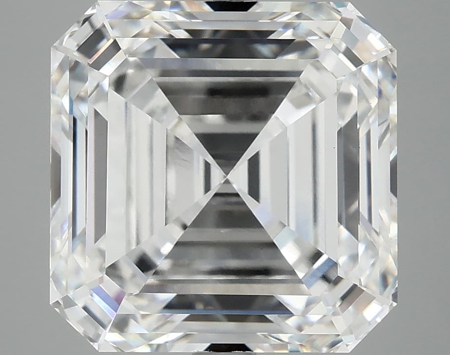 6.73ct | Asscher | E | VVS2 | Ideal