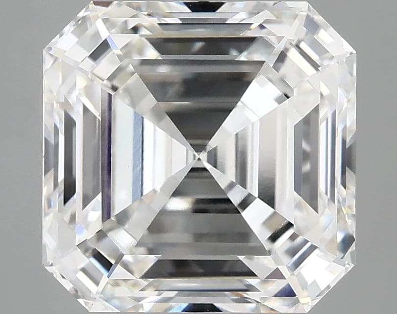 4.84ct | Asscher | F | VVS2 | Ideal