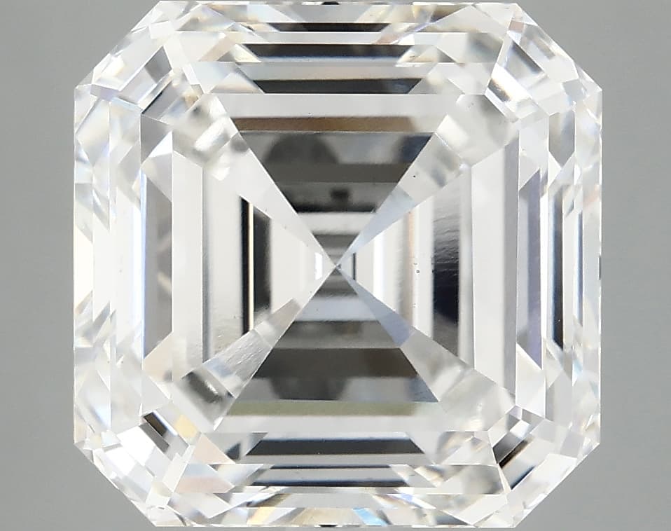 7.71ct | Asscher | F | VS2 | Excellent