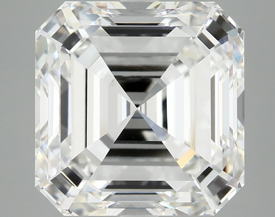 7.97ct | Asscher | F | VVS2 | Ideal