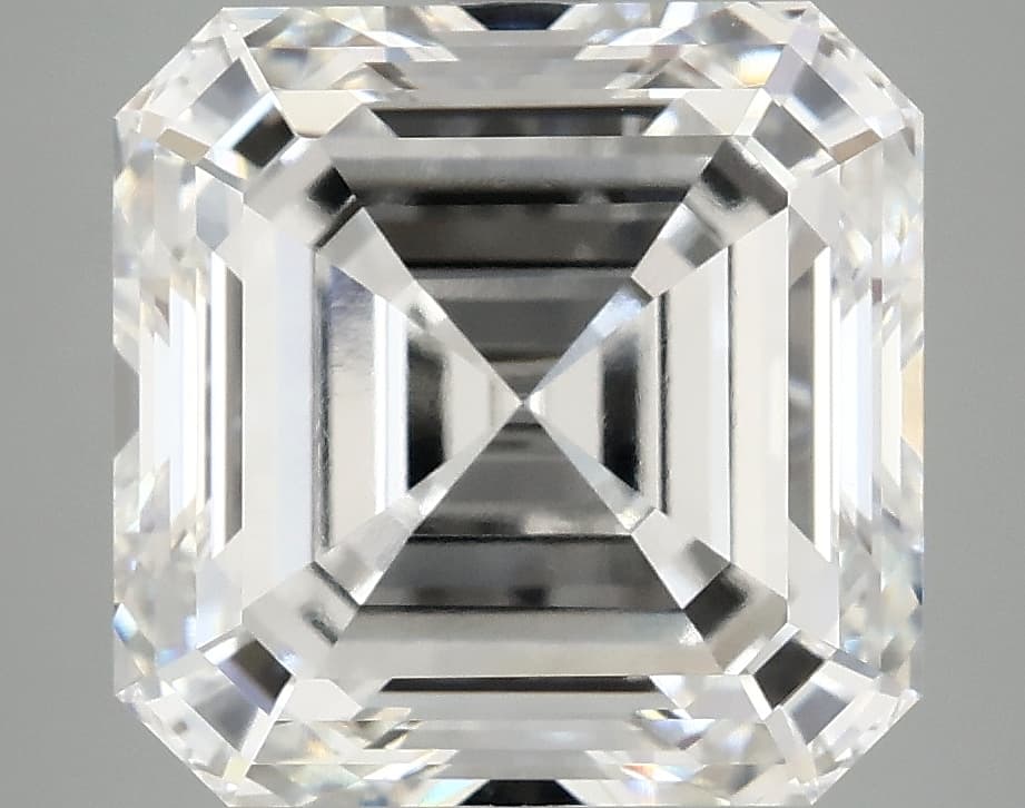 7.41ct | Asscher | F | VVS2 | Ideal