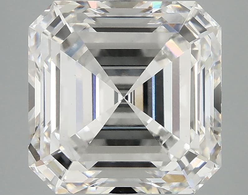4.68ct | Asscher | F | VVS2 | Excellent