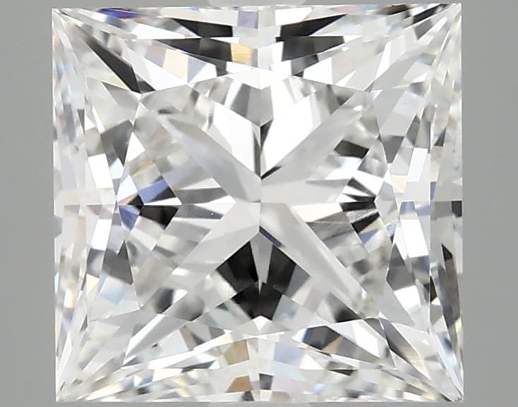 3.97ct | Princess | E | VVS2 | Ideal